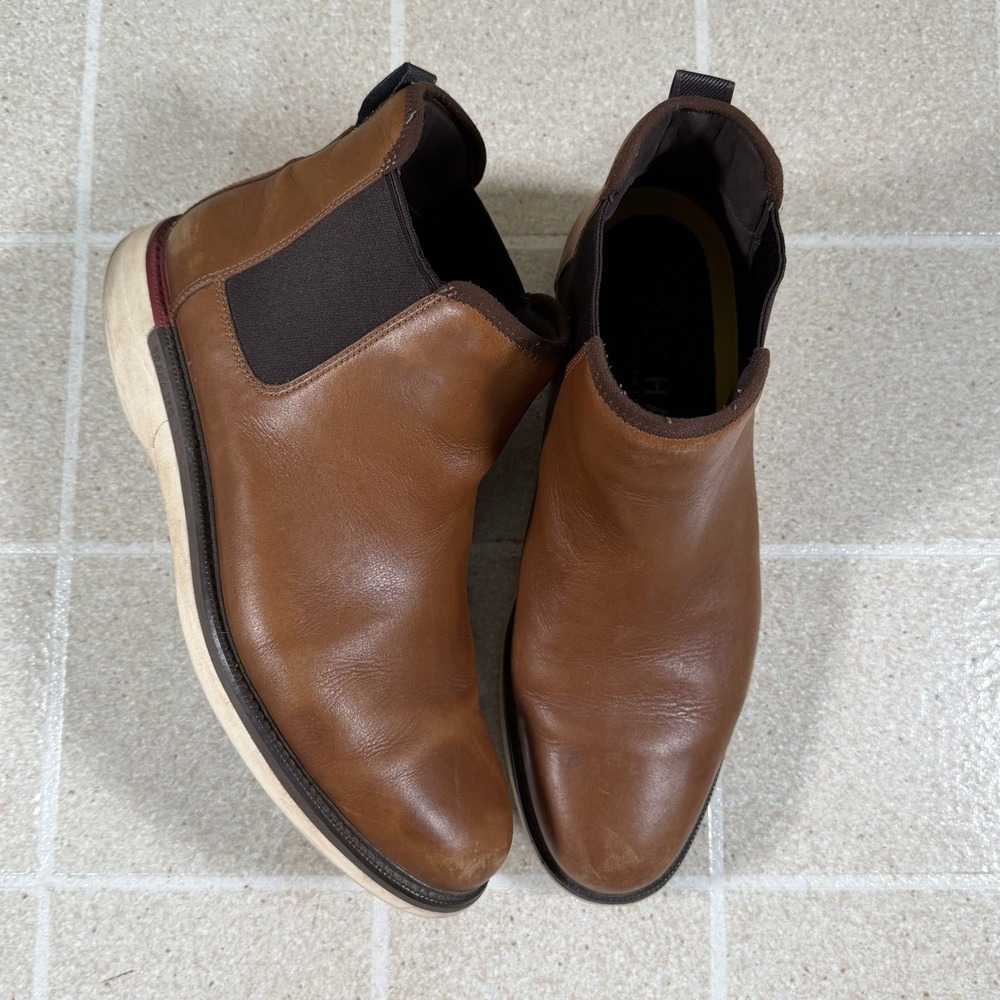 Cole Haan Men's Grand Ambition Waterproof Chelsea Boot Style C35727 Size 11.5 W